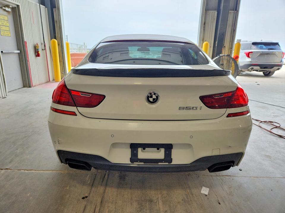 2014 BMW 6er VIN WBA6B2C56ED129672 COPART salvage auction — REAR END, Ne - Cert Of Title-Salvage, sold $4,500 on 2026-07-14 (photo 6)