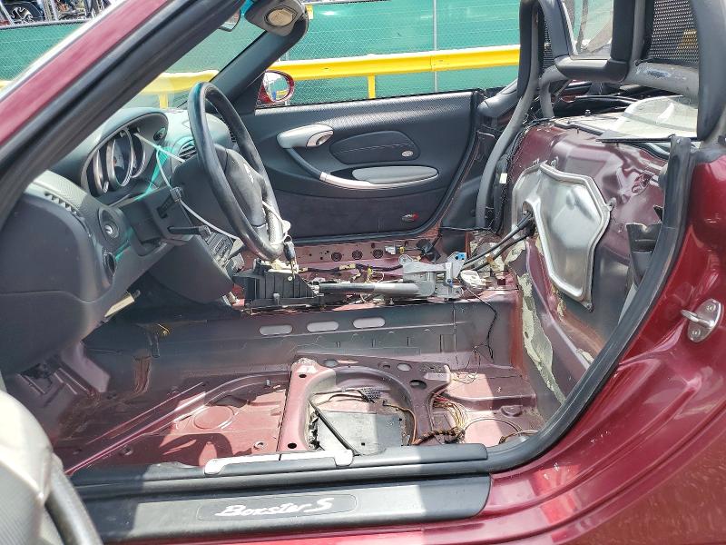 2000 Porsche Boxster VIN WP0CB2983YU661456 COPART salvage auction — BIOHAZARD/CHEMICAL, Co - Public - Salvage Title, sold $550 on 2026-08-20 (photo 7)