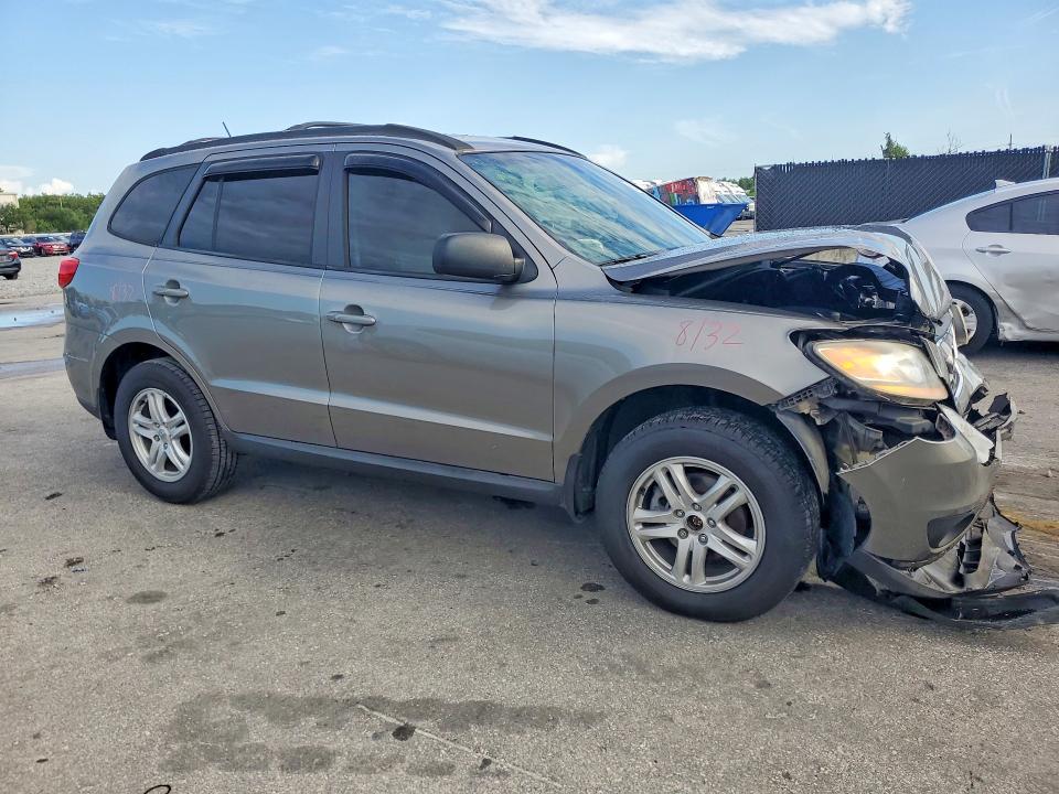 2011 Hyundai Santa fe VIN 5XYZG4AG8BG019964 COPART salvage auction — FRONT END, Fl - Cert Of Title Slvg Rebuildable, sold $650 on 2026-07-14 (photo 4)