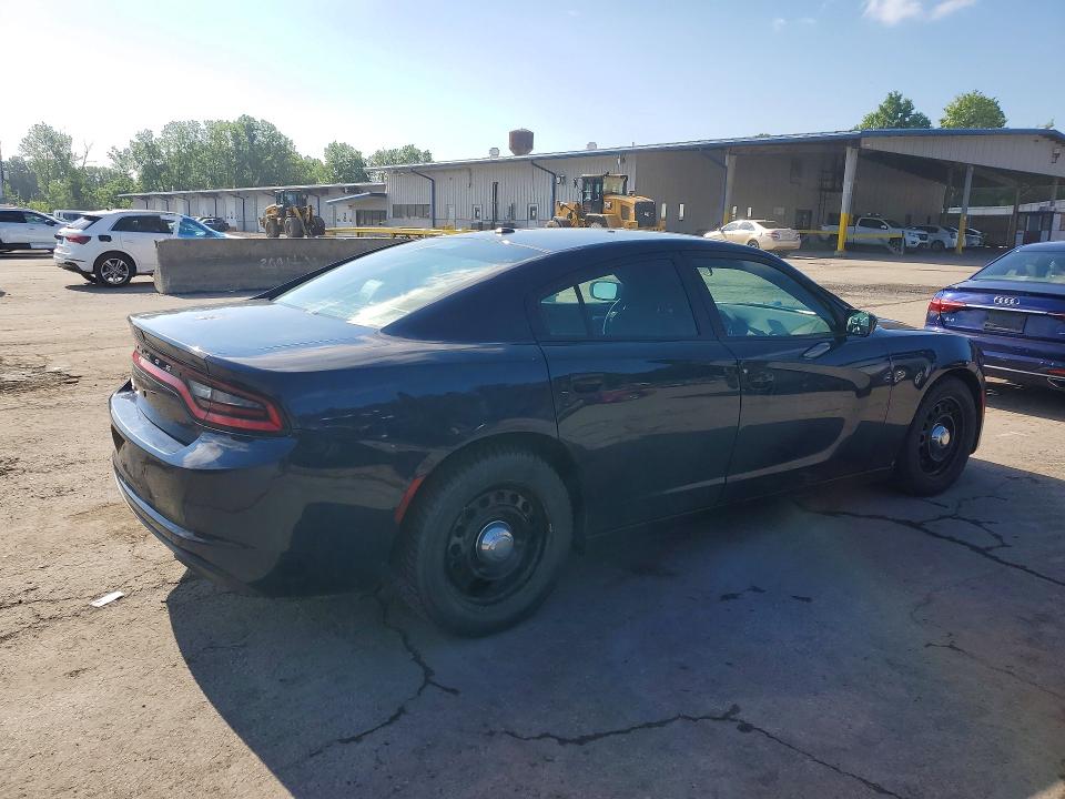 2020 Dodge Charger VIN 2C3CDXKT6LH150720 COPART salvage auction — FRONT END, Ny - Certificate Of Title (P), sold $525 on 2026-07-23 (photo 3)