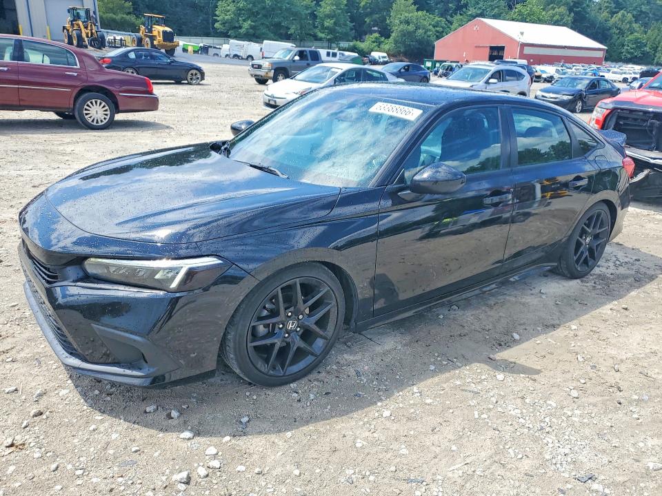 2023 Honda Civic VIN 2HGFE2F59PH531277 COPART salvage auction — SIDE, MA - CERT OF TITLE-SALVAGE, sold $6,500 on 2026-08-24 (photo 1)