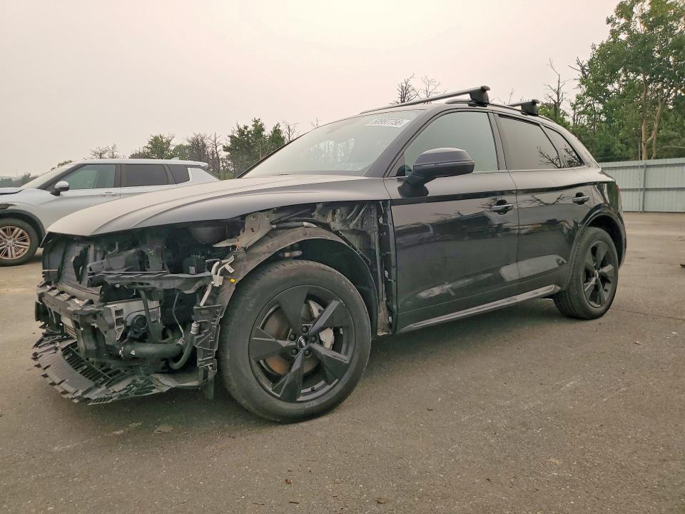2020 Audi Q5 VIN WA1ANAFY4L2090152 COPART salvage auction — FRONT END, NY - MV-907A SALVAGE CERTIFICATE, sold $9,100 on 2026-07-20 (photo 1)