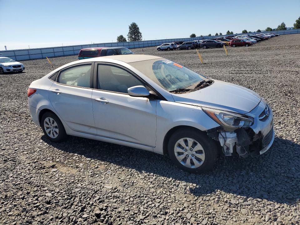 2017 Hyundai Accent VIN KMHCT4AE3HU311802 COPART salvage auction — FRONT END, Wa - Vehicle Cert Of Ownership-Titl, sold $650 on 2026-07-08 (photo 4)
