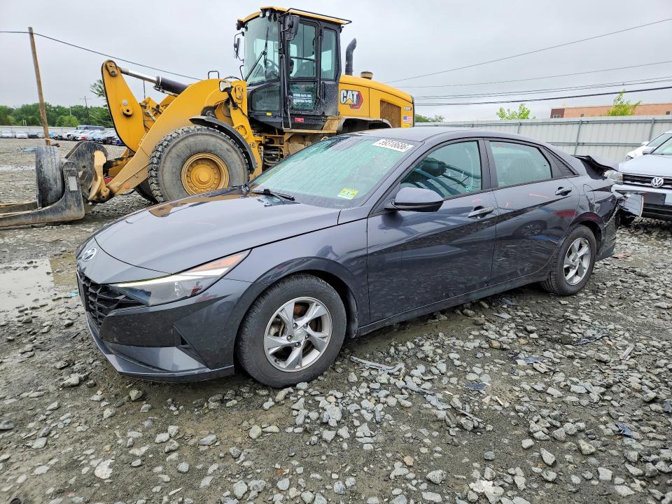 2021 Hyundai VIN 5NPLL4AG2MH013378 COPART salvage auction — REAR END, Nj - Cert Of Title-Salvage, sold $2,850 on 2026-07-27 (photo 1)