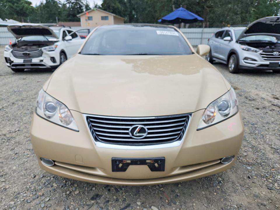 2007 Lexus ES VIN JTHBJ46G672057186 COPART salvage auction — SIDE, Wa - Bill Of Sale, sold $2,650 on 2026-07-31 (photo 5)