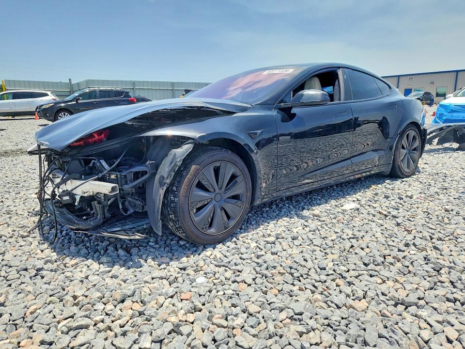 2021 Tesla Model s VIN 5YJSA1E51MF439845 — COPART salvage auction photo