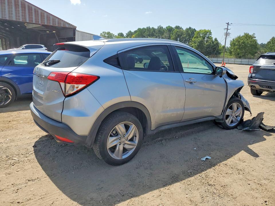 2019 Honda Hr-v VIN 3CZRU6H59KM741014 COPART salvage auction — FRONT END, La - Cert Of Title-Salvage, sold $3,650 on 2026-07-31 (photo 3)
