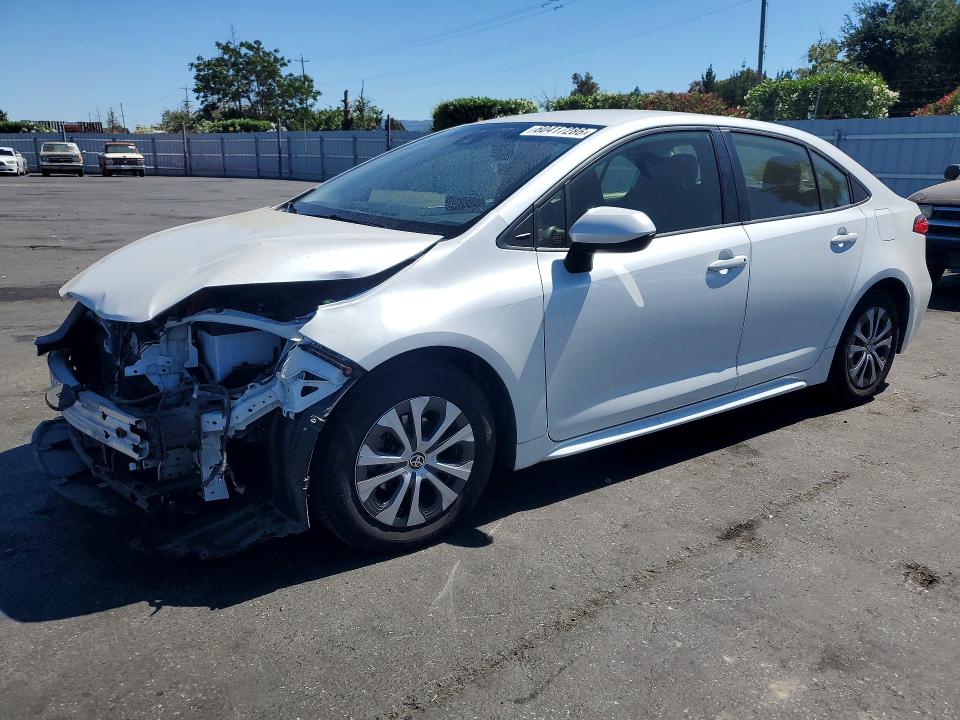 2022 Toyota Corolla VIN JTDEAMDE5N3000291 COPART salvage auction — FRONT END, CA - SALVAGE CERTIFICATE, sold $4,950 on 2026-07-14 (photo 1)