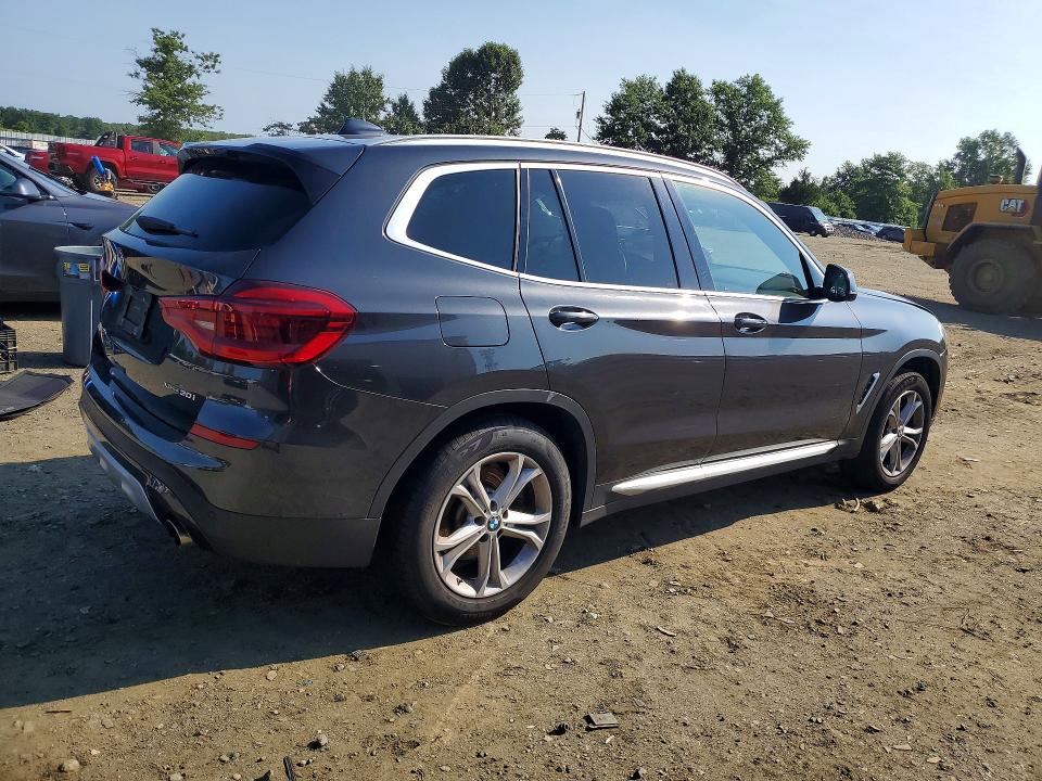 2021 BMW X3 VIN 5UXTY5C06M9F31950 COPART salvage auction — WATER/FLOOD, Nj - Cert Of Title-Salvage Flood, sold $500 on 2026-07-29 (photo 3)