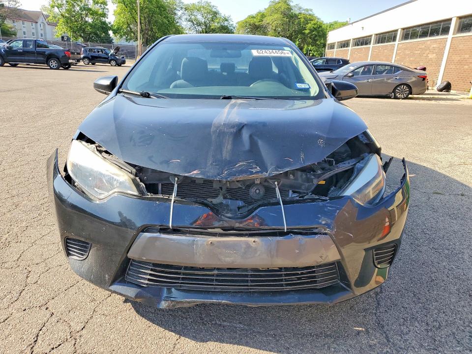 2016 Toyota Corolla VIN 5YFBURHE2GP419243 COPART salvage auction — FRONT END, TX - CERTIFICATE OF TITLE, sold $275 on 2026-07-27 (photo 5)