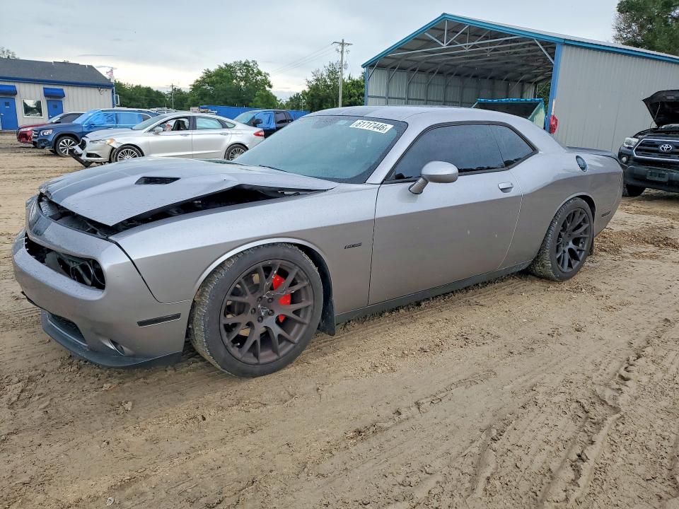 2016 Dodge Challenger VIN 2C3CDZBT9GH172163 COPART salvage auction — FRONT END, Ga - Cert Of Title-Salvage, sold $7,100 on 2026-08-21 (photo 1)