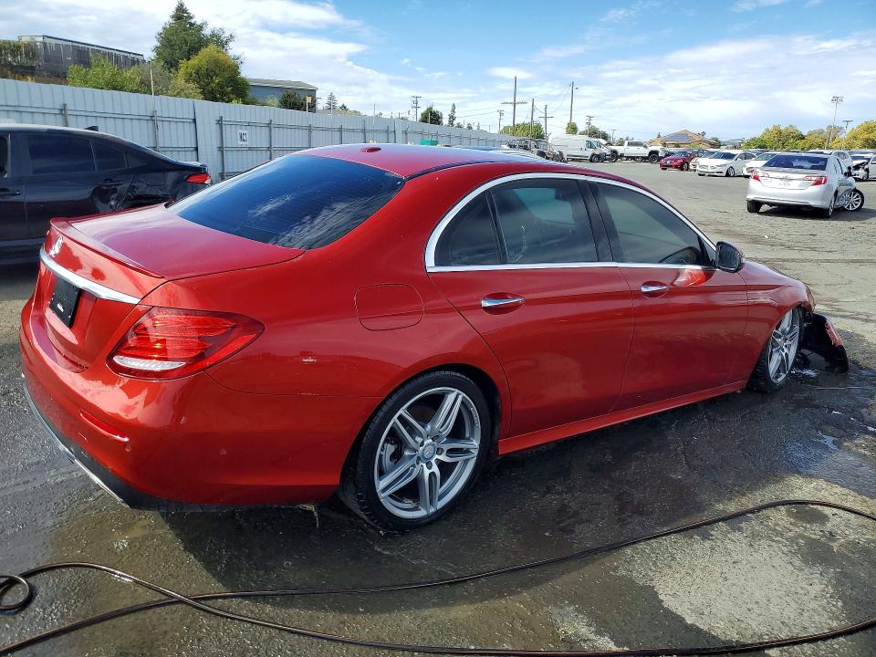 2017 Mercedes-benz E-class VIN WDDZF4JB5HA122684 COPART salvage auction — FRONT END, Ca - Dis/Dlr/Exp Only Clean Title, sold $5,500 on 2026-07-31 (photo 3)