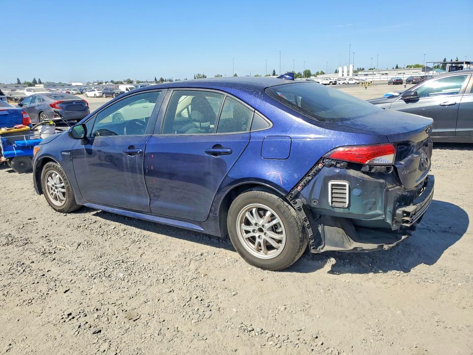 2021 Toyota Corolla VIN JTDEAMDE9MJ035197 COPART salvage auction — REAR END, Ca - Salvage Certificate, sold $20 on 2026-07-28 (photo 2)