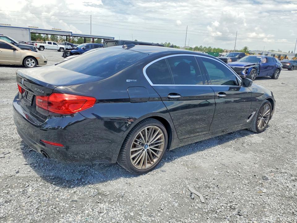 2018 BMW 5 series VIN WBAJA9C59JB034373 COPART salvage auction — NORMAL WEAR, MT - CERTIFICATE OF TITLE, sold $6,200 on 2026-07-28 (photo 3)
