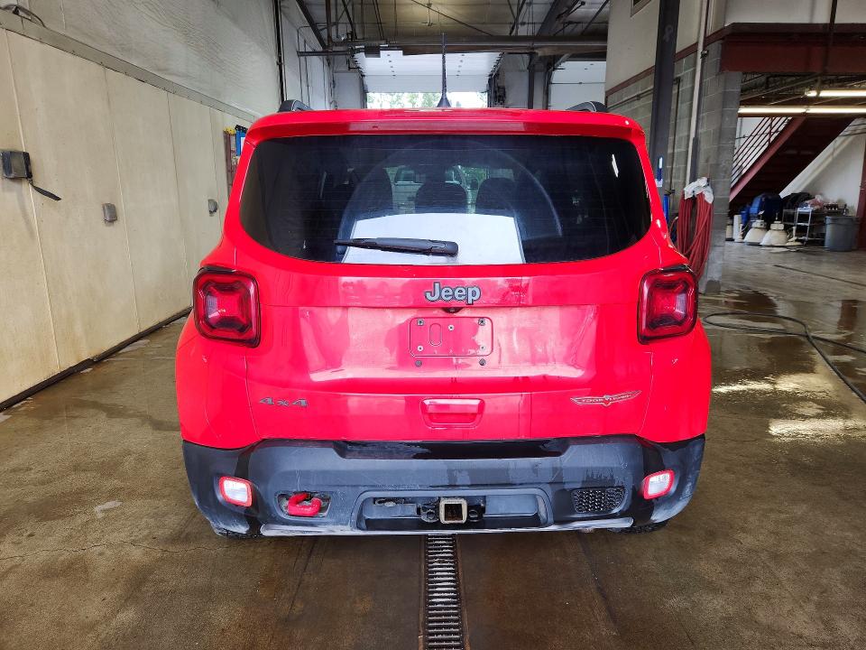 2019 Jeep Renegade VIN ZACNJBC16KPK22202 COPART salvage auction — NORMAL WEAR, Ak - Certificate Of Vehicle Title, sold $925 on 2026-08-11 (photo 6)