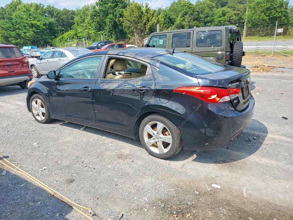2013 Hyundai Elantra VIN 5NPDH4AE3DH167294 COPART salvage auction — SIDE, Pa - Cert Of Title, sold $625 on 2026-07-28 (photo 2)