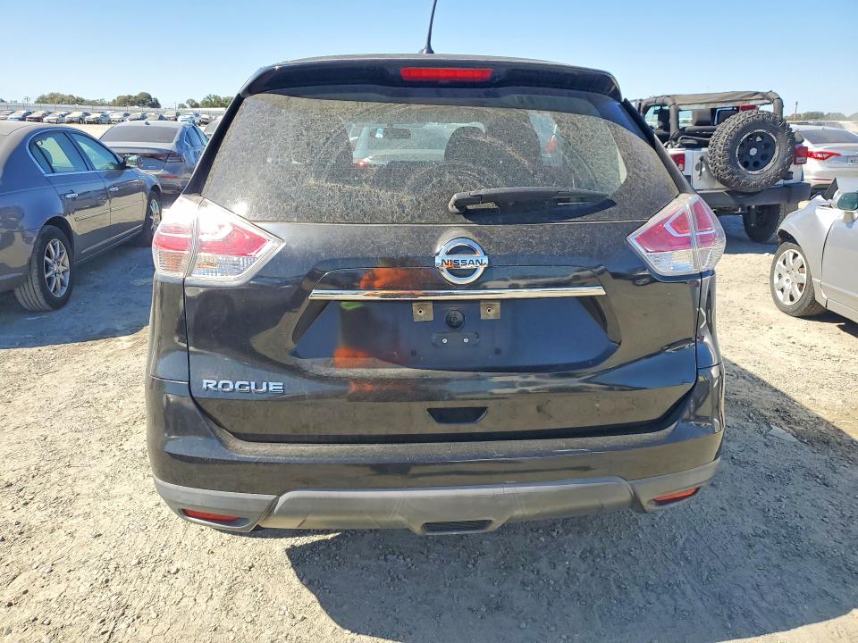 2016 Nissan Rogue VIN KNMAT2MT2GP682988 COPART salvage auction — FRONT END, Ca - Salvage Certificate, sold $775 on 2026-07-23 (photo 6)