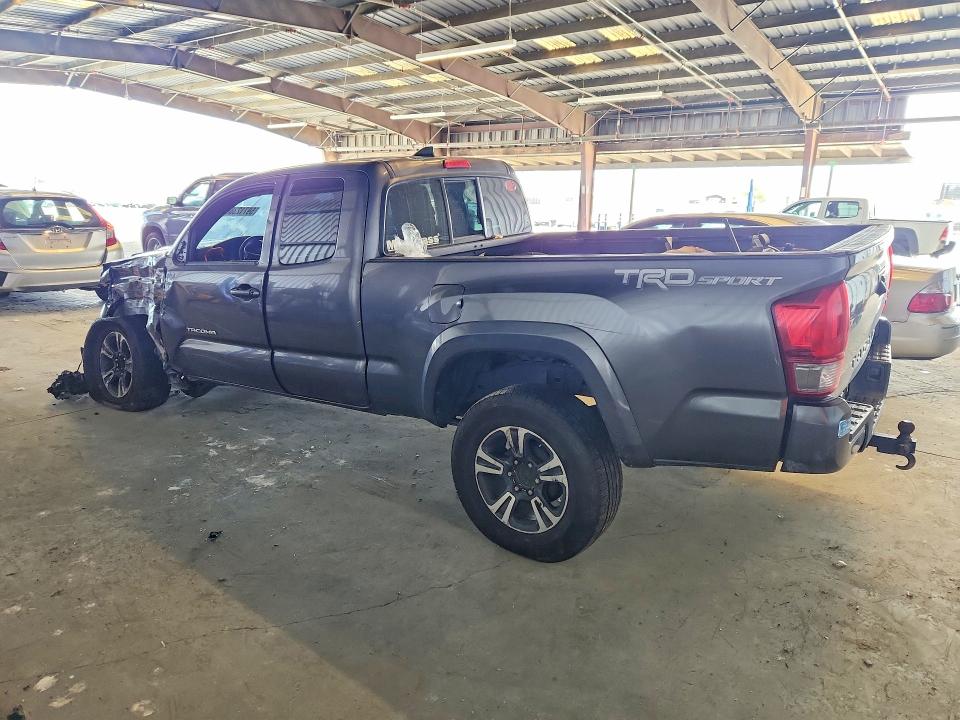 2016 Toyota Tacoma VIN 5TFRZ5CN0GX016928 COPART salvage auction — FRONT END, Ca - Salvage Certificate, sold $5,500 on 2026-07-30 (photo 2)