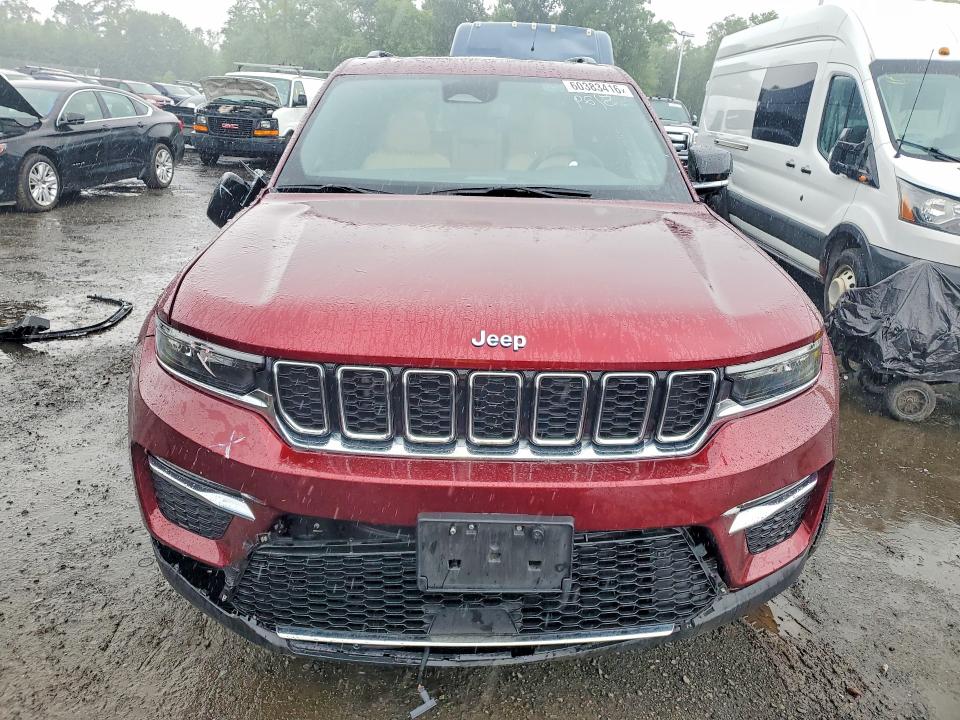 2024 Jeep Grand cherokee VIN 1C4RJYB66RC710889 COPART salvage auction — FRONT END, CT - CERTIFICATE OF TITLE (P), sold $19,800 on 2026-07-30 (photo 5)