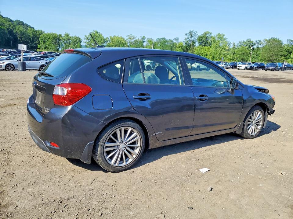 2014 Subaru Impreza VIN JF1GPAE61E8249709 COPART salvage auction — FRONT END, NY - MV-907A SALVAGE CERTIFICATE, sold $350 on 2026-07-30 (photo 3)