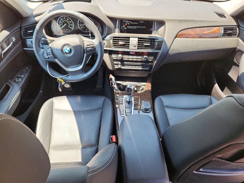 2016 BMW X3 VIN 5UXWX9C56G0D68082 COPART salvage auction — SIDE, IL - SALVAGE CERTIFICATE, sold $250 on 2026-07-30 (photo 8)