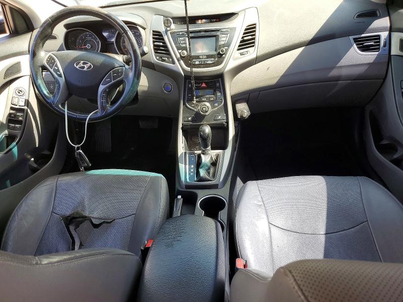 2016 Hyundai Elantra VIN KMHDH4AEXGU607498 COPART salvage auction — MINOR DENT/SCRATCHES, FL - CERTIFICATE OF TITLE, sold $700 on 2026-07-17 (photo 8)