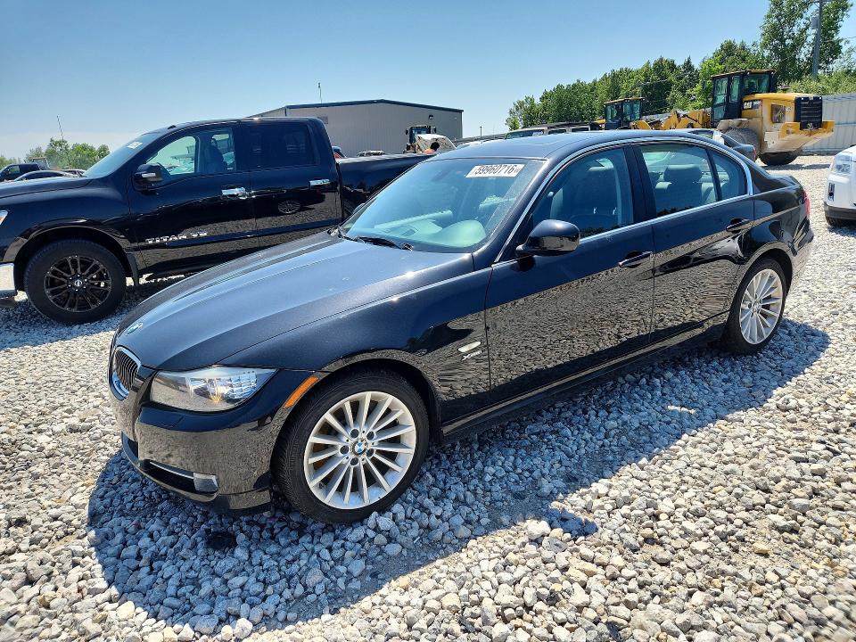 2011 BMW 3 series VIN WBAPL5C51BA920580 COPART salvage auction — NORMAL WEAR, MI - DEALER ONLY CLEAN TITLE, sold $1,300 on 2026-07-23 (photo 1)