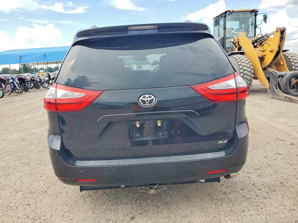 2015 Toyota Sienna VIN 5TDYK3DC7FS597317 COPART salvage auction — MECHANICAL, Al - Cert Of Title-Salvage Title, sold $2,250 on 2026-07-23 (photo 6)