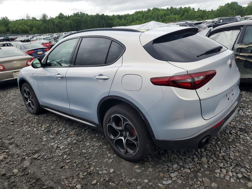 2022 Alfa romeo Stelvio VIN ZASPAKBN1N7D33801 COPART salvage auction — ROOF, Pa - Certificate Of Salvage, sold $5,700 on 2026-07-15 (photo 2)