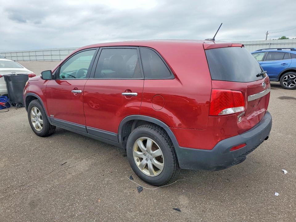2011 Kia Sorento VIN 5XYKTCA14BG079128 COPART salvage auction — UNDERCARRIAGE, MN - CERT OF TITLE-SALVAGE, sold $625 on 2026-07-14 (photo 2)