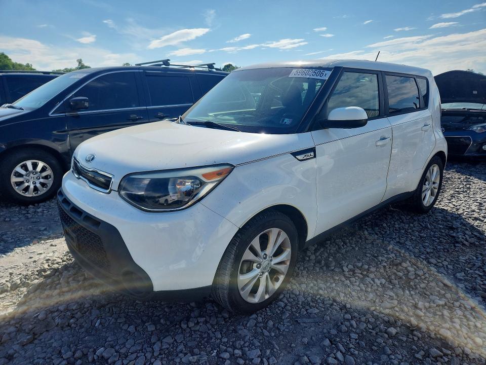 2015 Kia Soul VIN KNDJP3A59F7199674 COPART salvage auction — MECHANICAL, Pa - Cert Of Title, sold $700 on 2026-07-29 (photo 1)