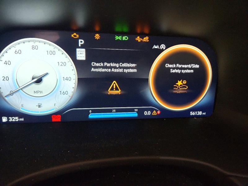 2023 Hyundai Palisade VIN KM8R7DGE5PU541488 COPART salvage auction — FRONT END, Salvage Title, sold $13,900 on 2026-07-15 (photo 9)