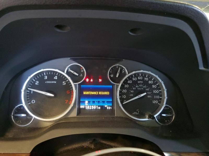 2015 Toyota Tundra VIN 5TFHW5F19FX434092 COPART salvage auction — FRONT END, Mn - Cert Of Title-Salvage, sold $950 on 2026-07-28 (photo 9)