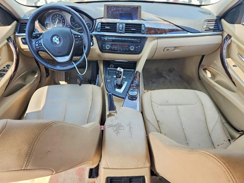 2014 BMW 3er VIN WBA3A5G55ENP33175 COPART salvage auction — REAR END, Ga - Certificate Of Title, sold $250 on 2026-08-05 (photo 8)