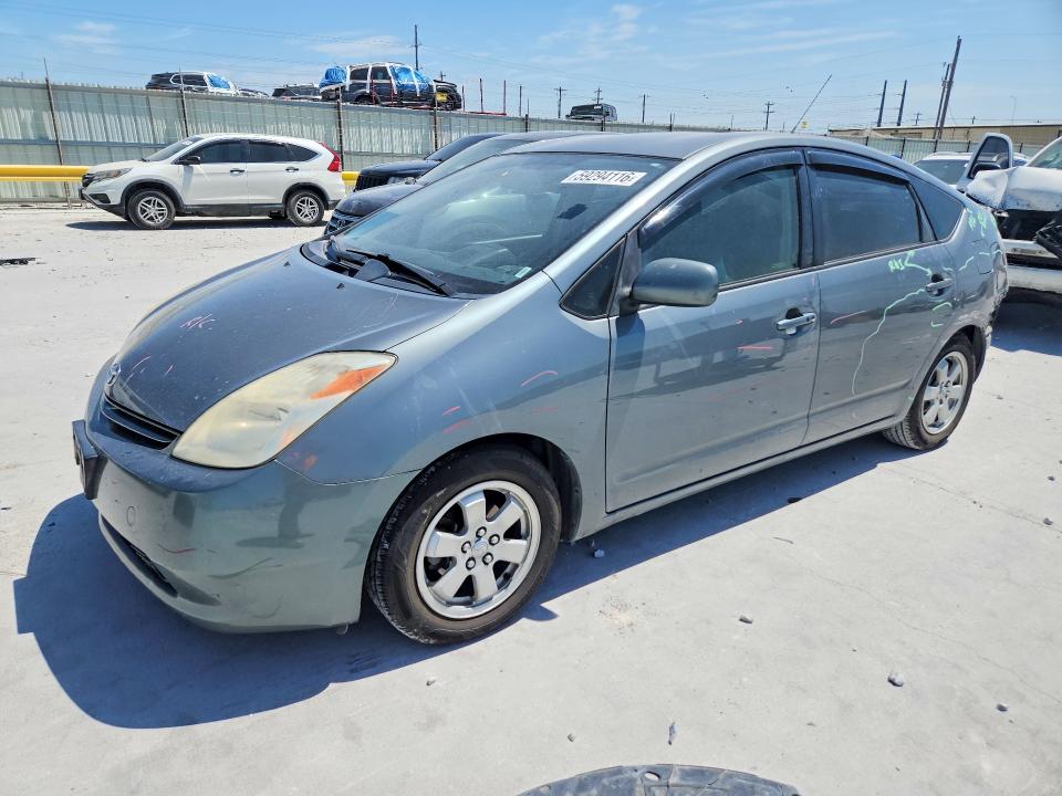 2004 Toyota Prius VIN JTDKB20U740097463 COPART salvage auction — REAR END, TX - SALVAGE VEHICLE TITLE (P), sold $350 on 2026-07-10 (photo 1)