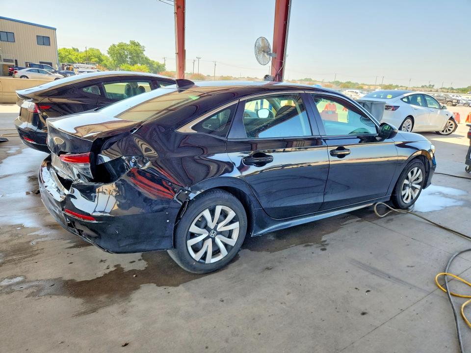 2025 Honda Civic VIN 2HGFE2F29SH601696 COPART salvage auction — REAR END, FL - CERT OF TITLE SLVG REBUILDABLE, sold $8,000 on 2026-07-27 (photo 3)