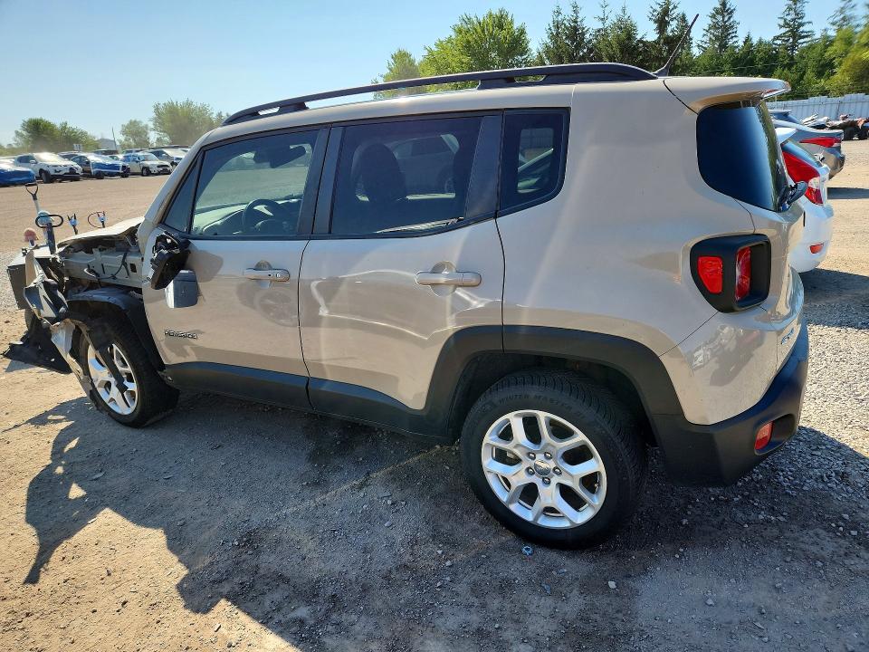 2016 Jeep Renegade VIN ZACCJBBT1GPC51966 COPART salvage auction — FRONT END, On - Permit Salvage, sold $625 on 2026-08-13 (photo 2)