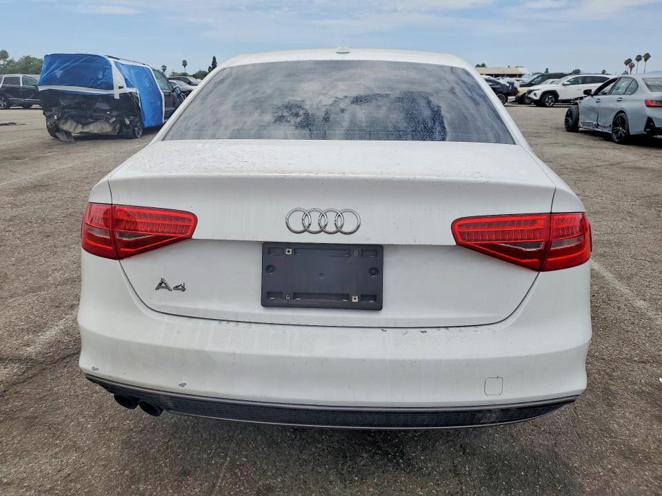 2014 Audi A4 VIN WAUAFAFL0EN009959 COPART salvage auction — MECHANICAL, Ca - Dis/Dlr/Exp Only Clean Title, sold $0 on 2026-09-15 (photo 6)