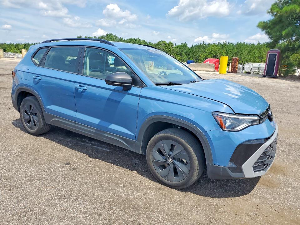2025 Volkswagen Taos VIN 3VV5C7B25SM058708 COPART salvage auction — FRONT END, TN - CERTIFICATE OF TITLE, sold $8,000 on 2026-08-19 (photo 4)