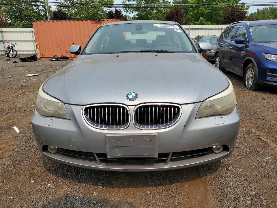 2007 BMW 5 series VIN WBANF73537CU24282 COPART salvage auction — NORMAL WEAR, Ct - Certificate Of Title, sold $475 on 2026-07-31 (photo 5)