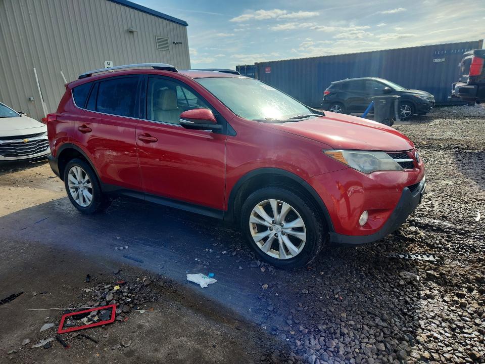 2013 Toyota VIN JTMDFREV4DD027144 COPART salvage auction — HAIL, Wi - Junked Vehicle Bill Of Sale, sold $2,900 on 2026-07-13 (photo 4)