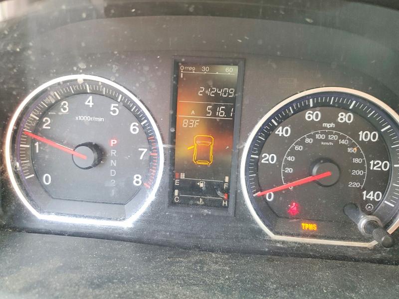 2008 Honda Cr-v VIN JHLRE48598C026674 COPART salvage auction — NORMAL WEAR, Ma - Certificate Of Title, sold $925 on 2026-07-30 (photo 9)