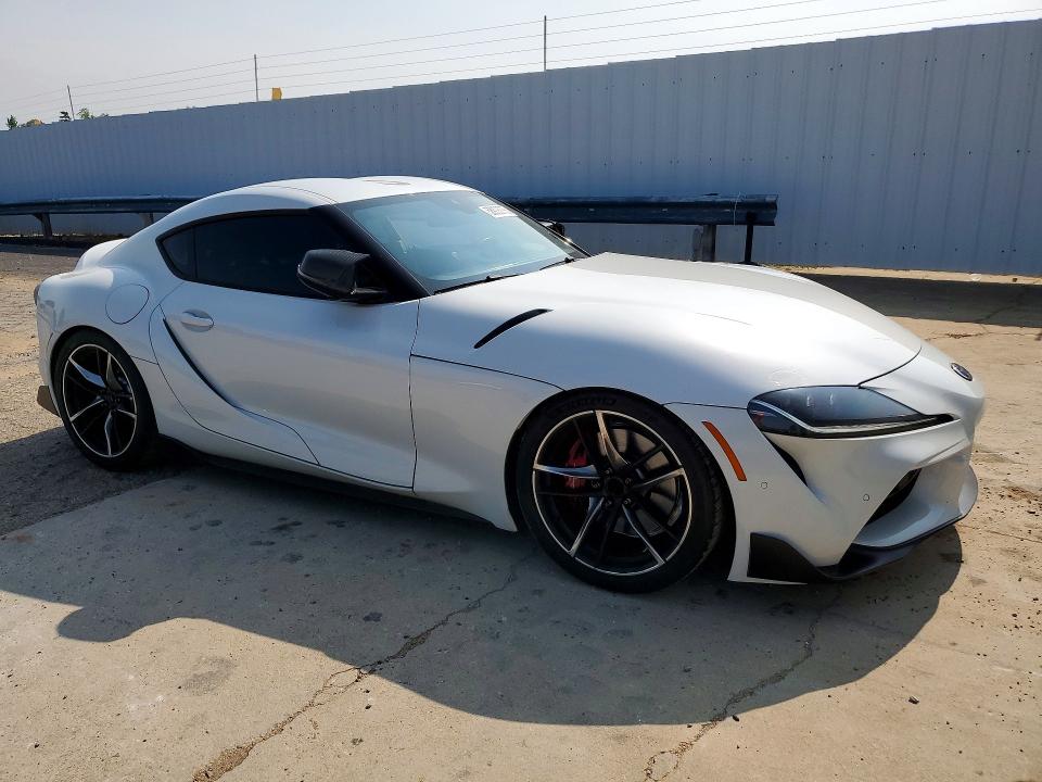 2021 Toyota Supra VIN WZ1DB0C01MW042902 COPART salvage auction — MECHANICAL, Md - Cert Of Salvage < 75% Damage (P), sold $13,200 on 2026-08-07 (photo 4)