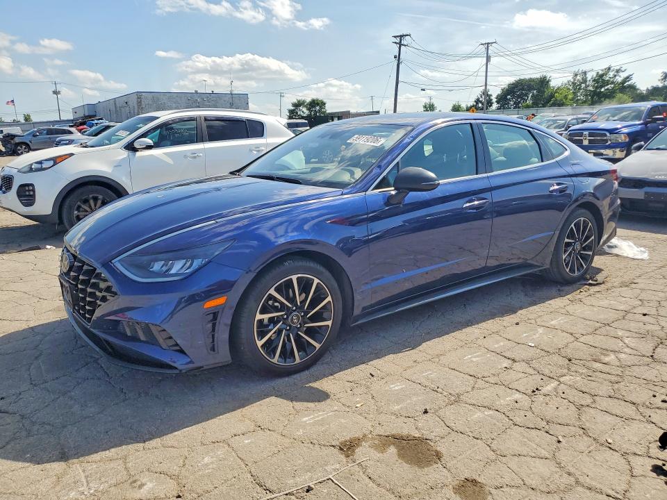 2020 Hyundai Sonata VIN 5NPEJ4J23LH040445 COPART salvage auction — HAIL, Il - Salvage Certificate, sold $250 on 2026-07-29 (photo 1)