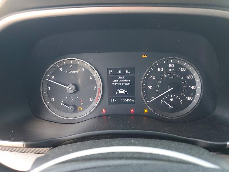 2019 Hyundai Tucson VIN KM8J2CA48KU955508 COPART salvage auction — VANDALISM, CA - SALVAGE CERTIFICATE, sold $550 on 2026-07-13 (photo 9)
