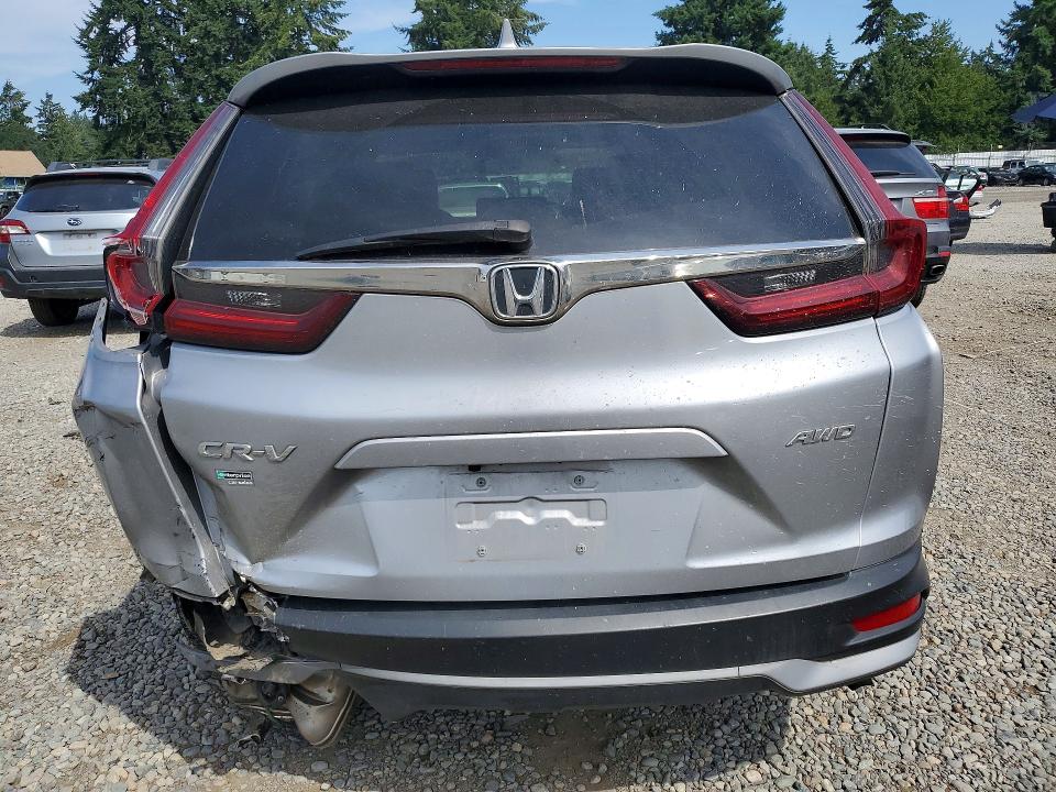 2021 Honda Cr-v VIN 2HKRW2H51MH656962 COPART salvage auction — REAR END, Wa - Bill Of Sale, sold $7,700 on 2026-08-21 (photo 6)