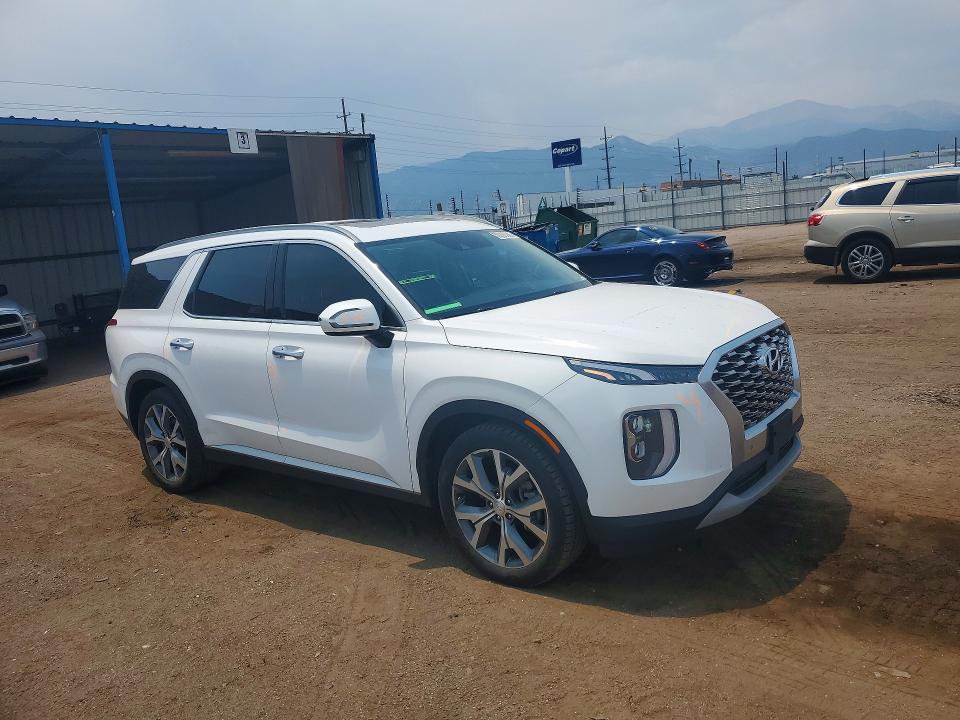 2020 Hyundai Palisade VIN KM8R4DHE5LU064384 COPART salvage auction — MINOR DENT/SCRATCHES, Co - Salvage Title, sold $9,600 on 2026-07-29 (photo 4)