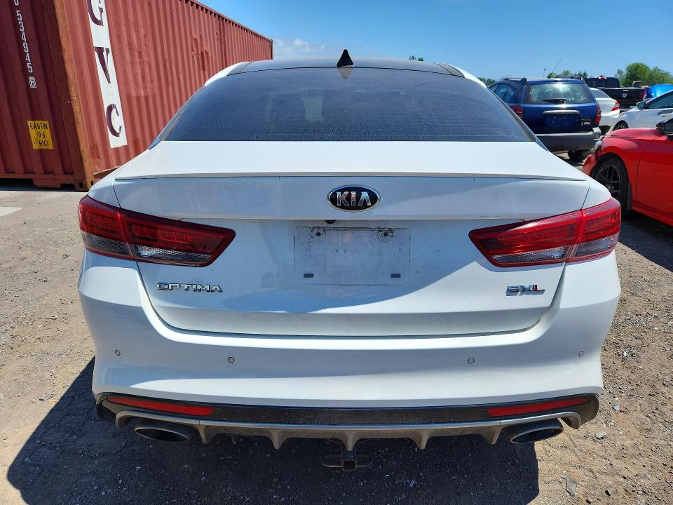 2016 Kia Optima VIN 5XXGV4L24GG019101 COPART salvage auction — FRONT END, ON - PERMIT SALVAGE, sold $1,600 on 2026-07-21 (photo 6)