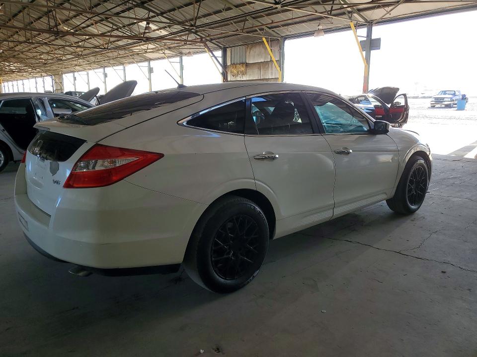 2012 Honda Crosstour VIN 5J6TF1H39CL001449 COPART salvage auction — FRONT END, Az - Certificate Of Title, sold $1,300 on 2026-07-08 (photo 3)