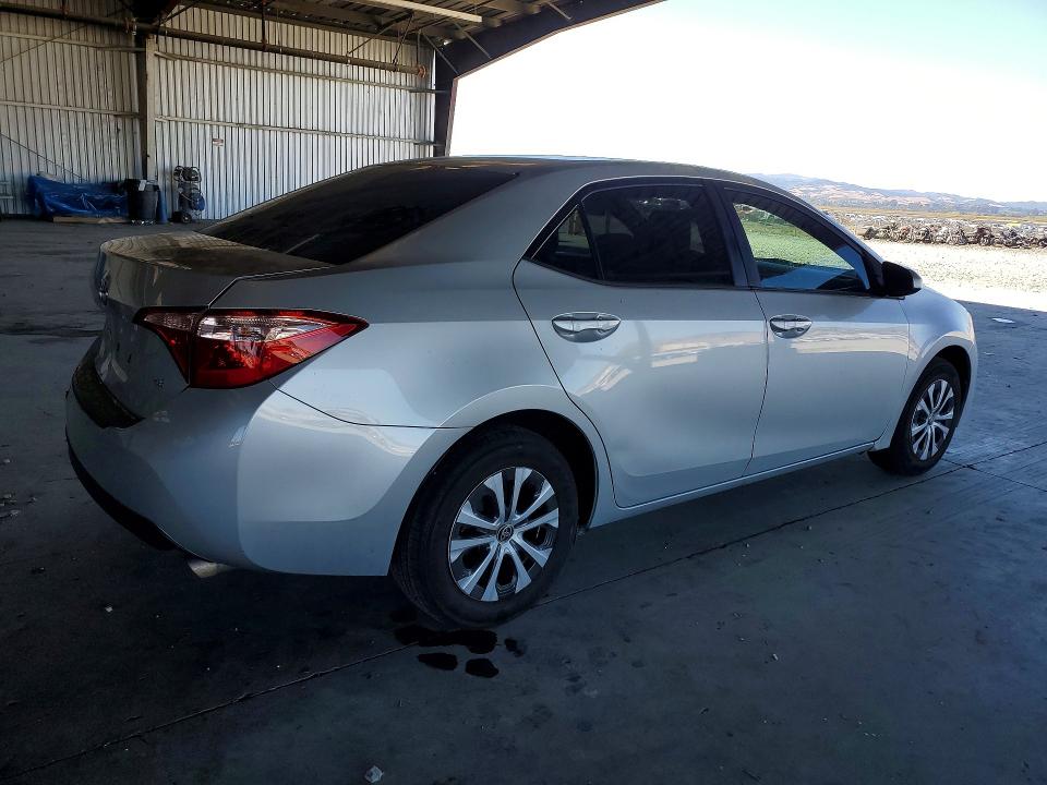2019 Toyota Corolla VIN 5YFBURHE3KP863336 COPART salvage auction — REAR END, CA - SALVAGE CERTIFICATE, sold $4,900 on 2026-08-20 (photo 3)
